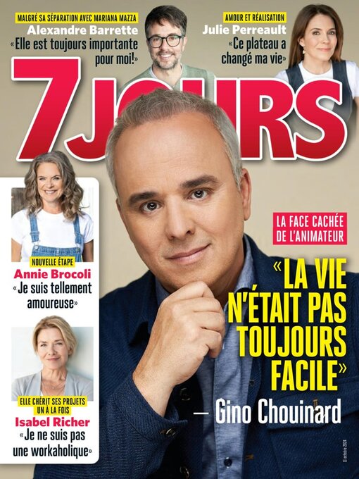 Détails du titre pour 7 Jours par TVA Publications Inc. - Disponible